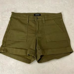 Buffalo High Waist Cuffed Shorts Size 29